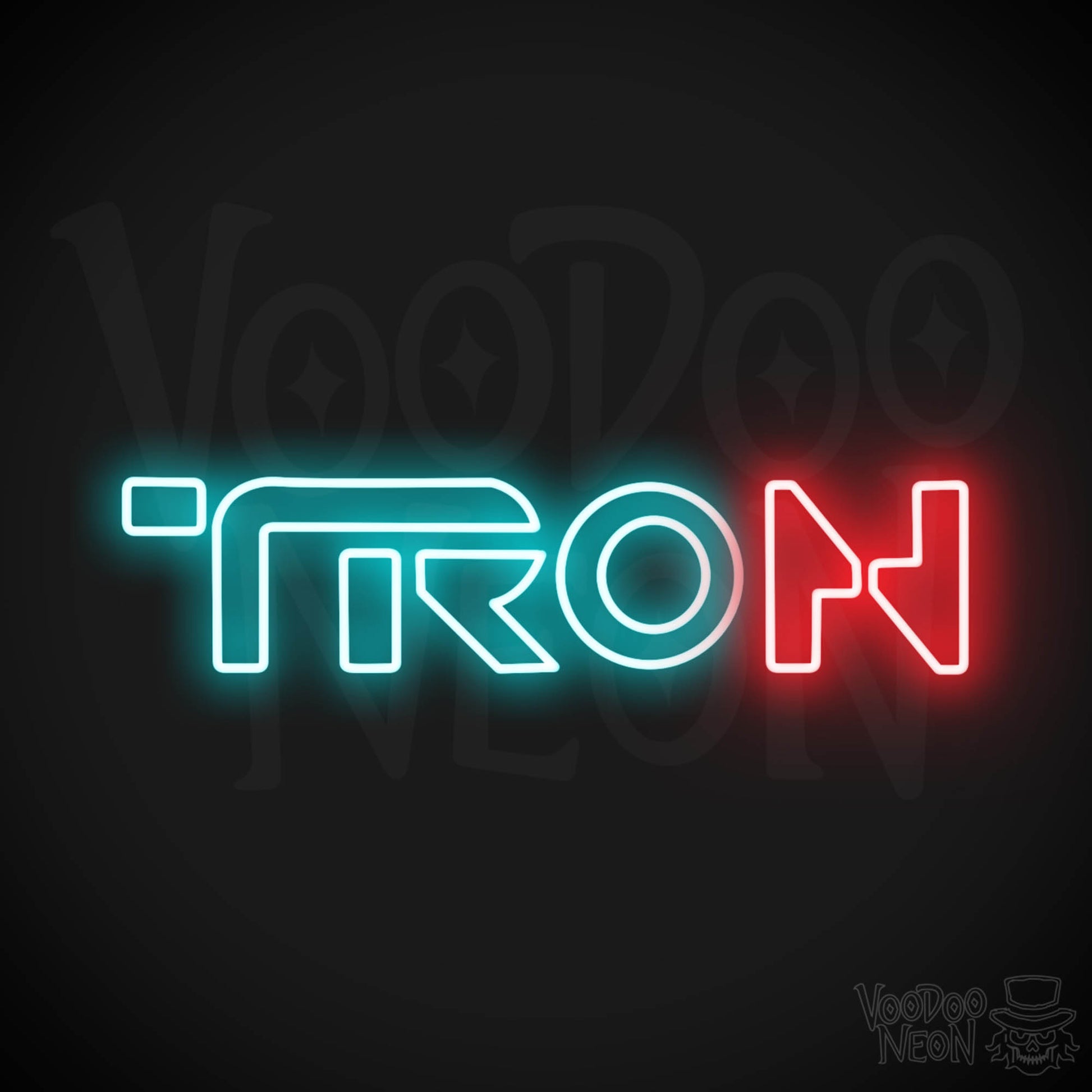 Tron Neon Sign - Neon Tron Sign - Movie LED Wall Art - Color Multi-Color