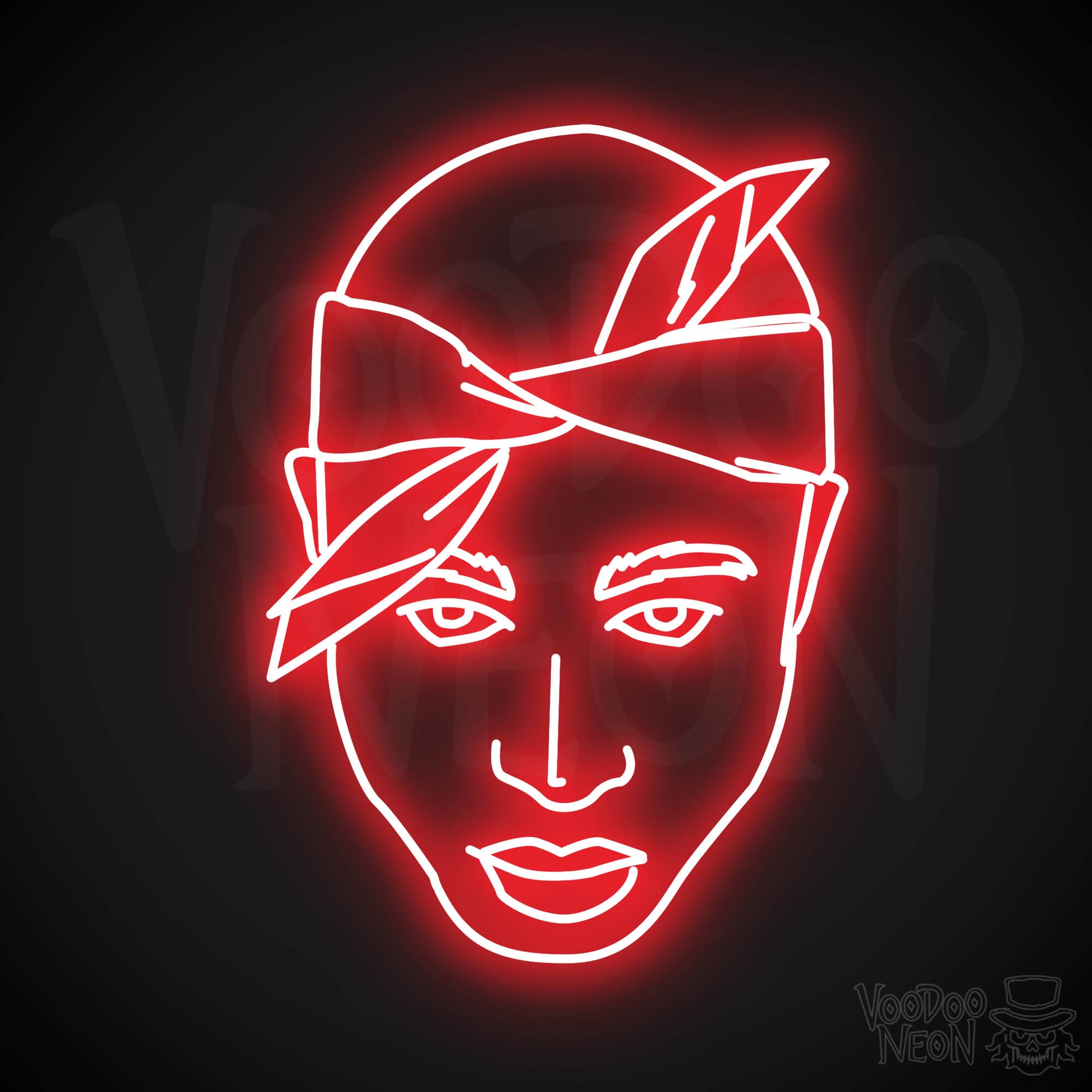 Tupac LED Neon - Red