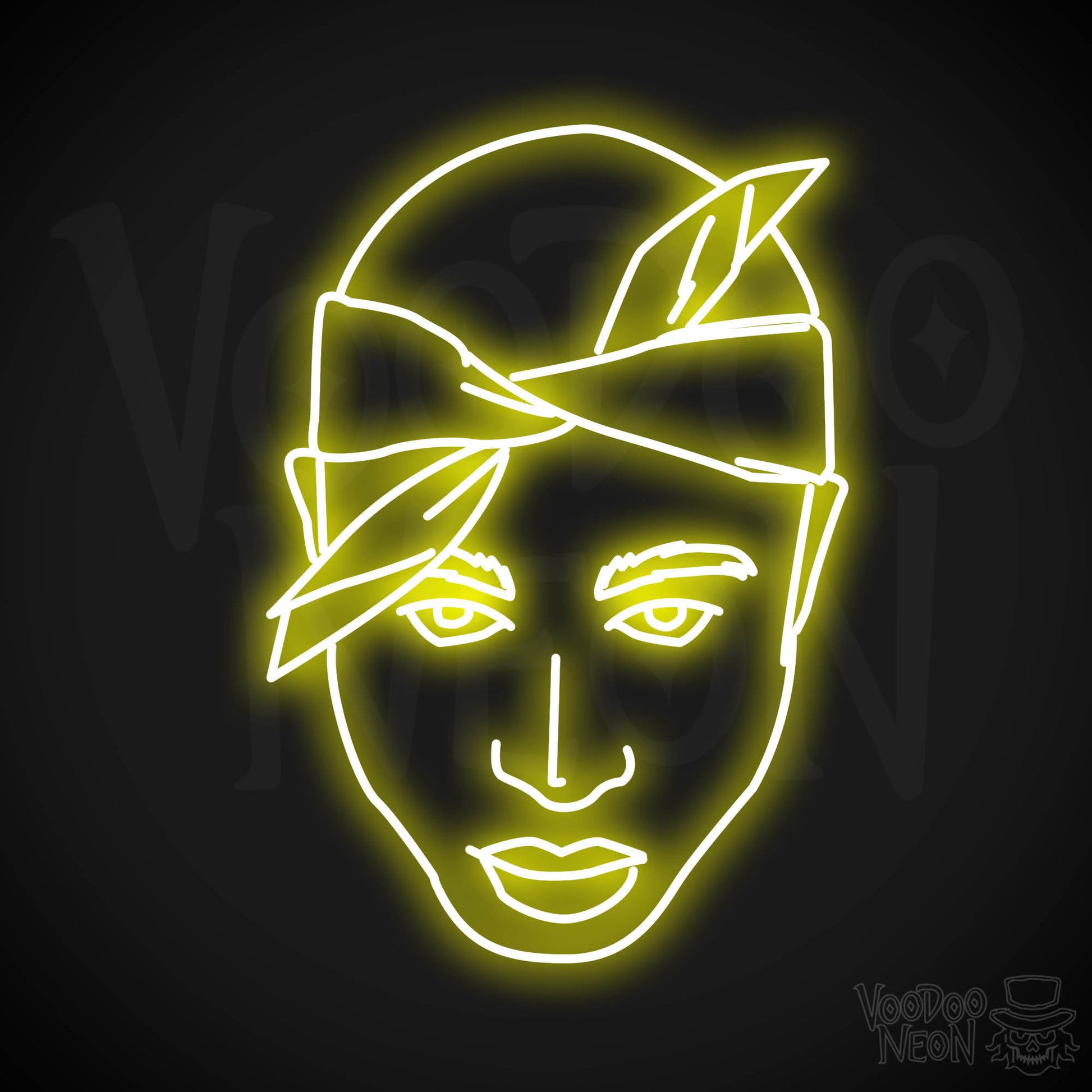 Tupac LED Neon - Yellow