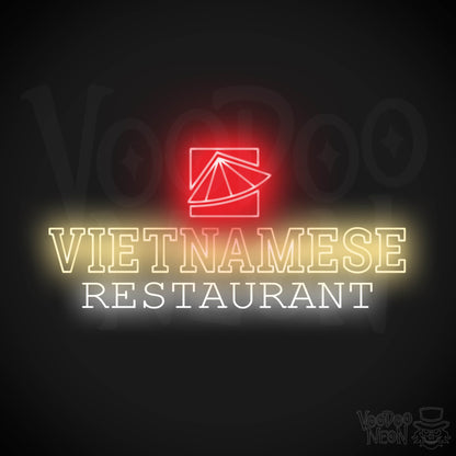 Vietnamese Restaurant LED Neon - Multi-Color