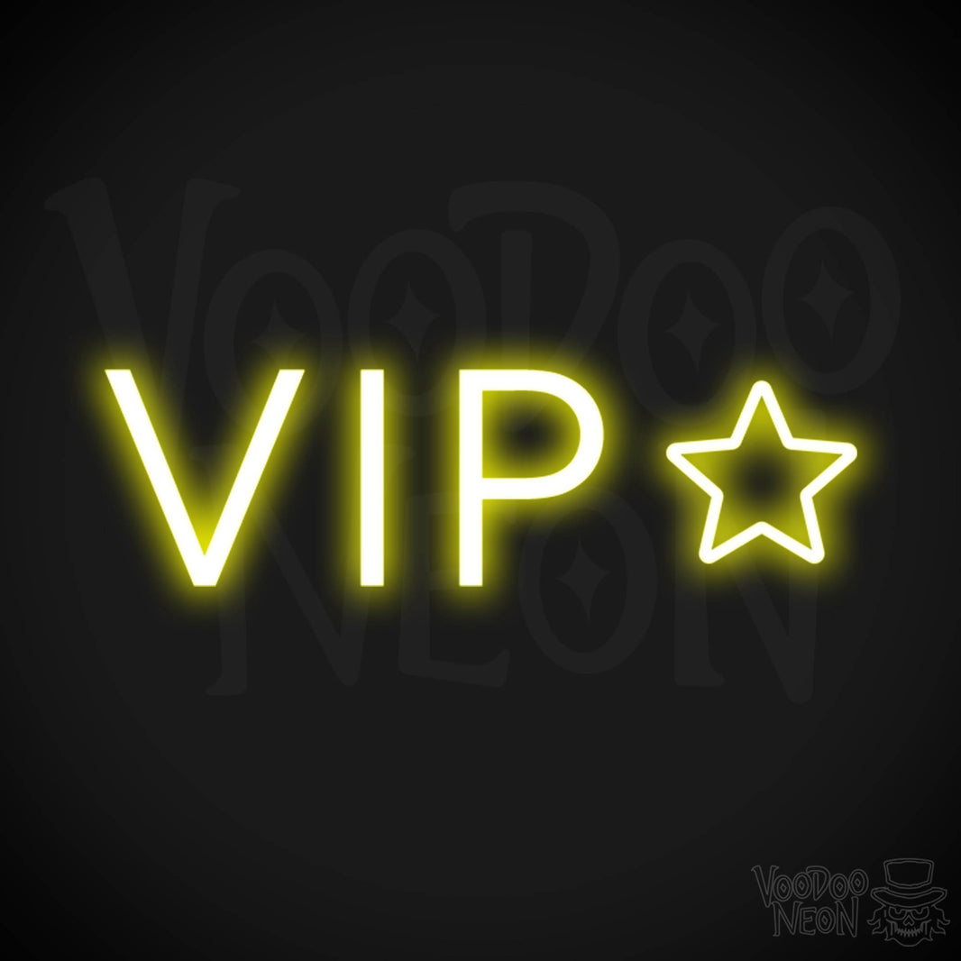 VIP Neon Sign | Neon VIP Sign | VIP LED Sign | VOODOO NEON®
