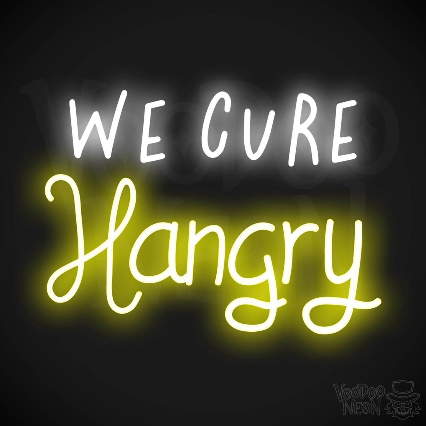We Cure Hangry LED Neon - Multi-Color