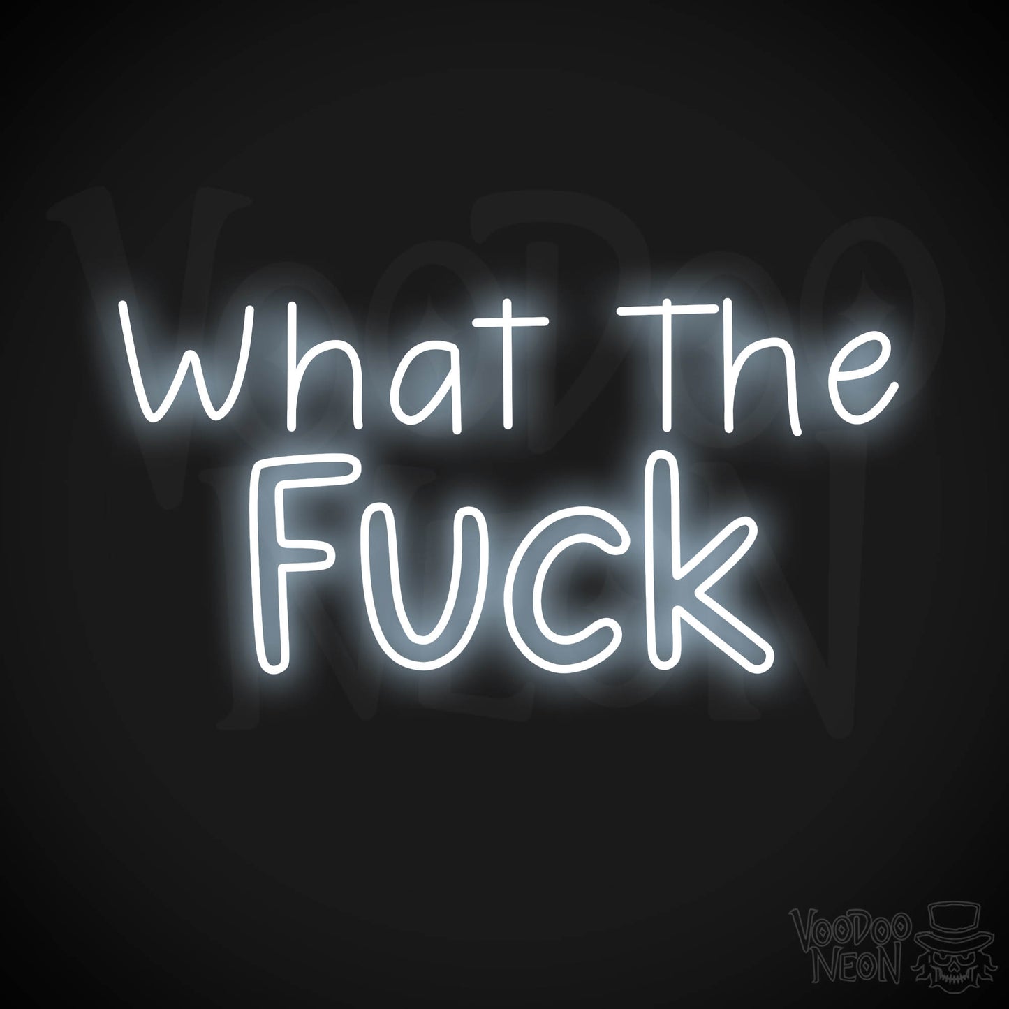 What The Fuck LED Neon - Cool White