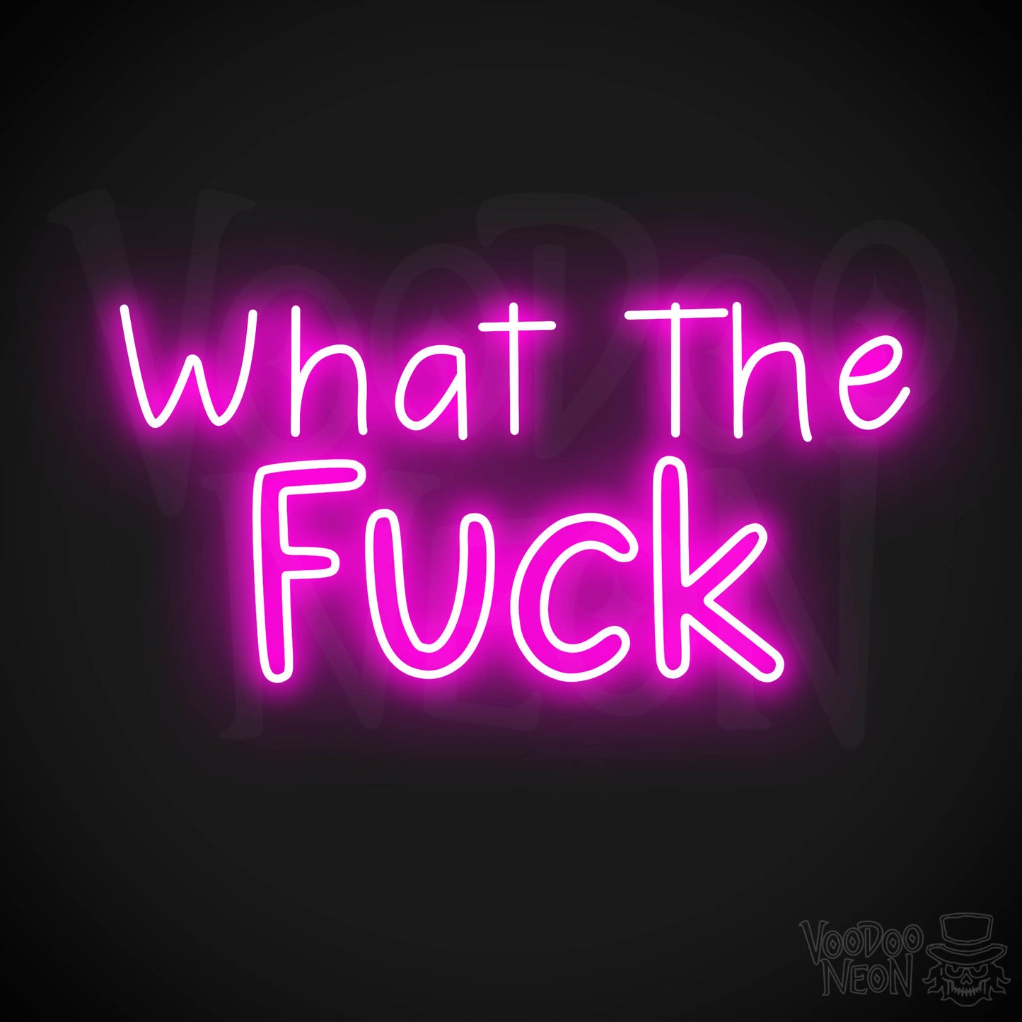 What The Fuck LED Neon - Pink