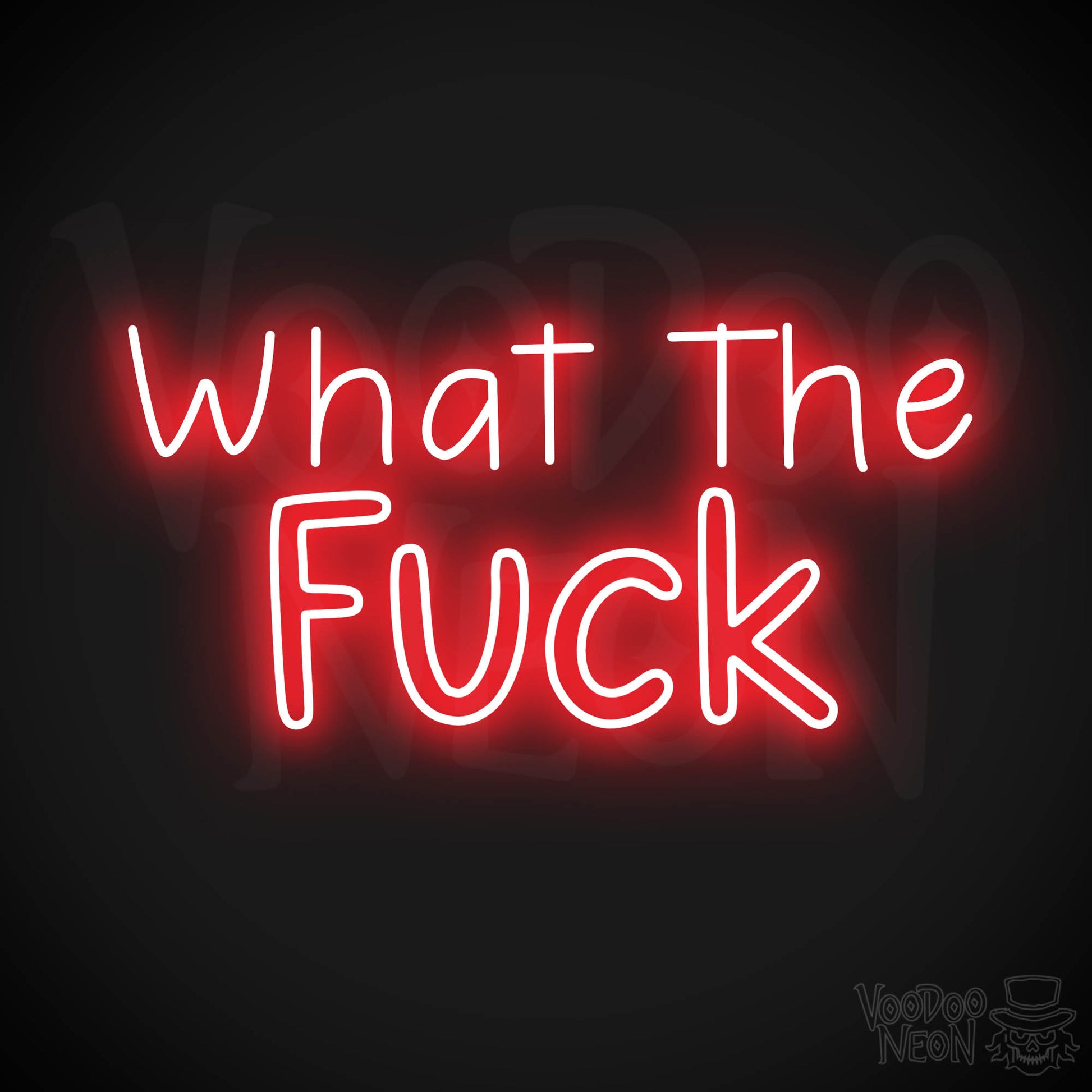 What The Fuck LED Neon - Red