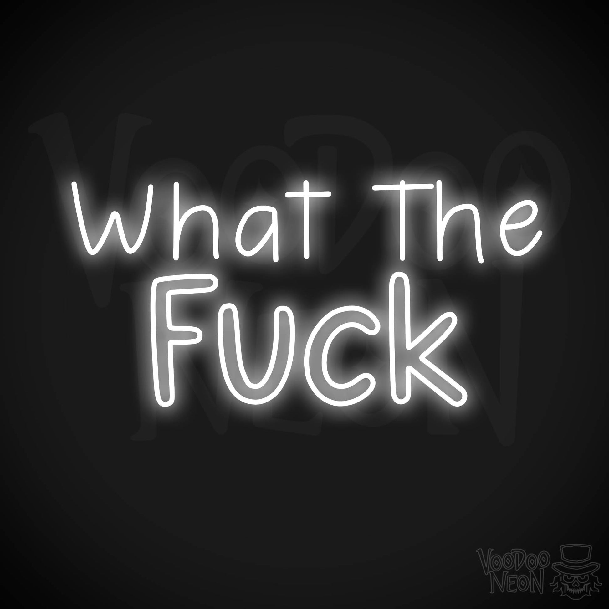 What The Fuck LED Neon - White