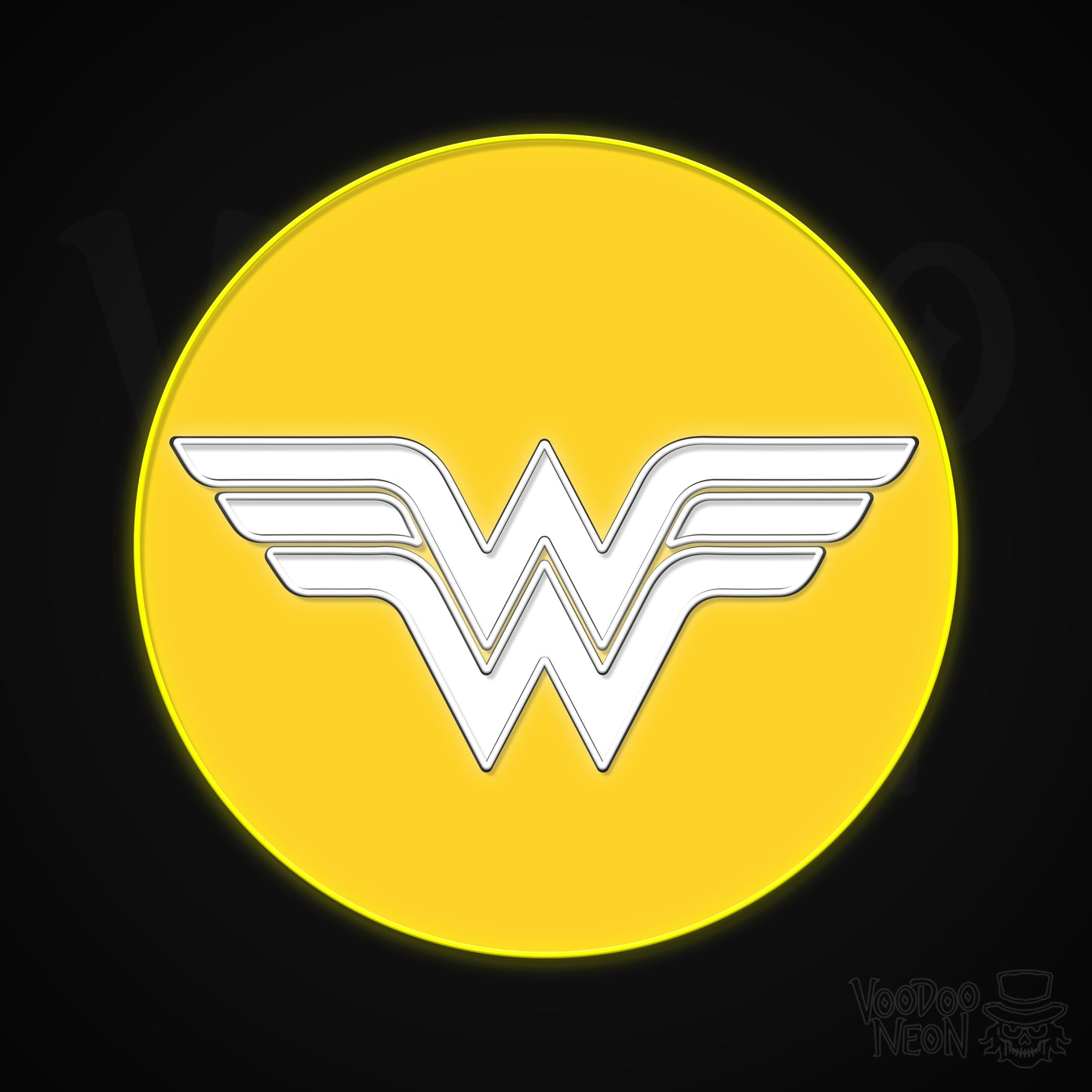 Wonder Woman Neon Sign - Multi-Color