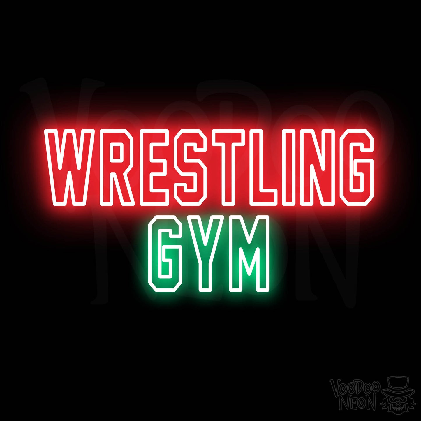 Wrestling Gym LED Neon - Multi-Color
