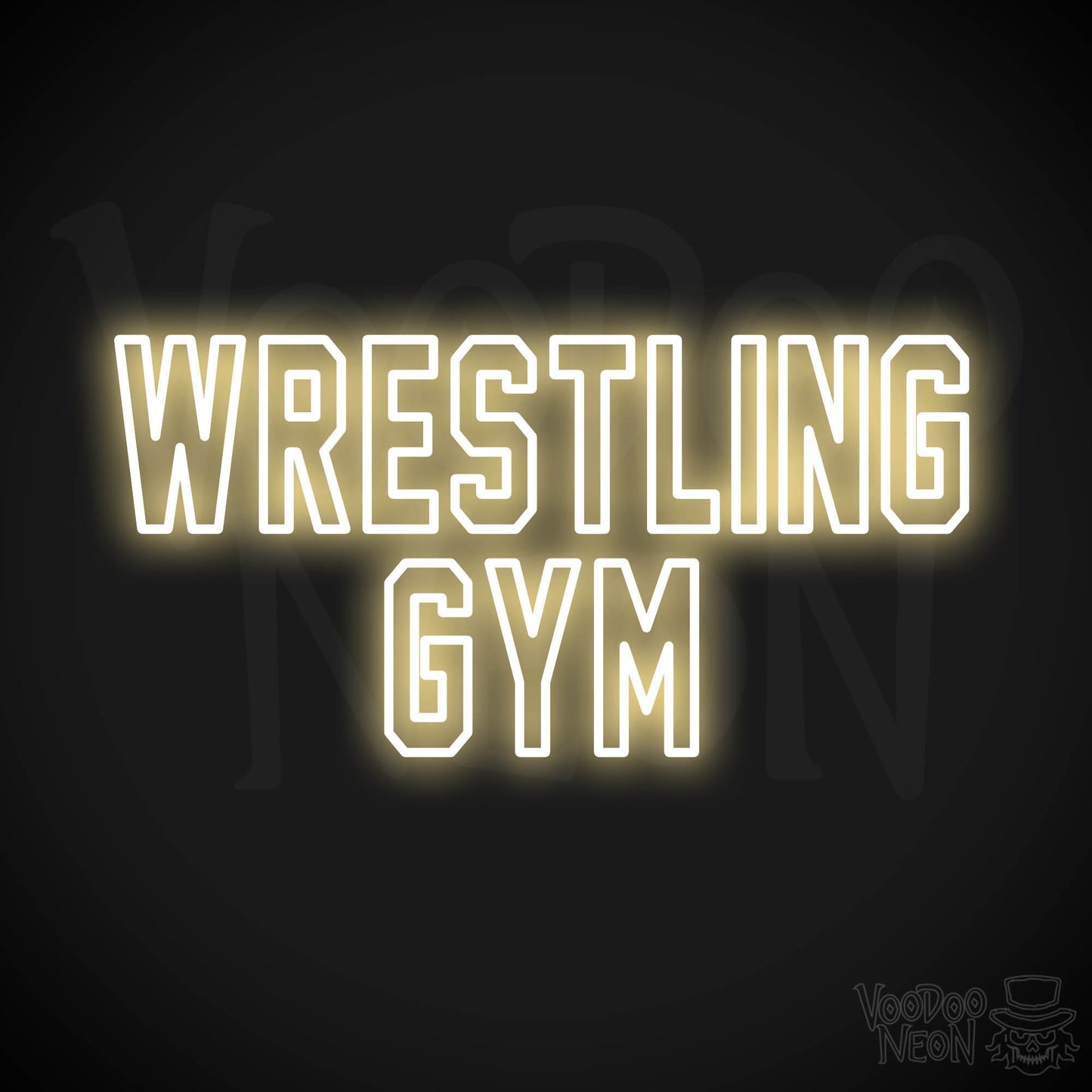 Wrestling Gym LED Neon - Warm White