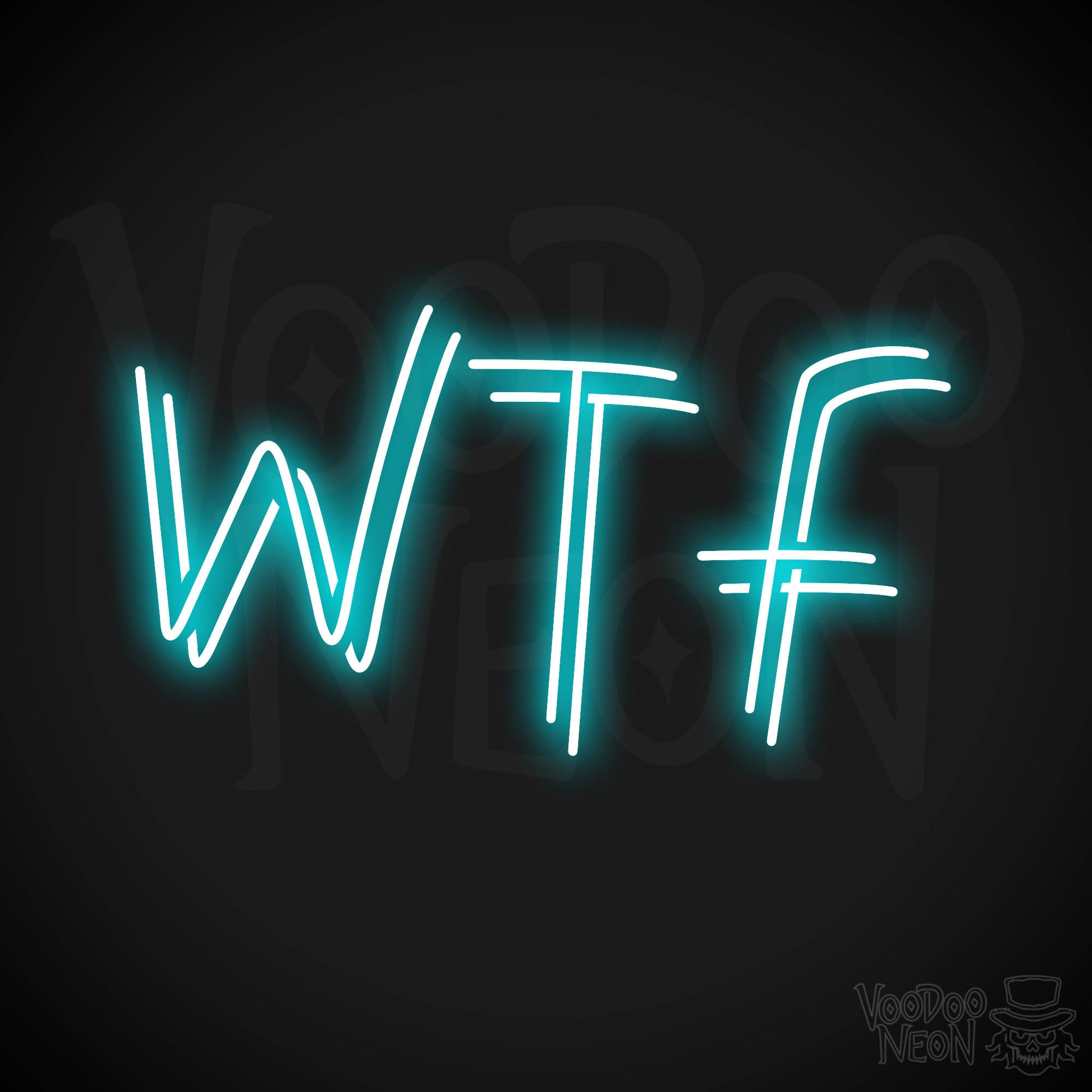 WTF LED Neon - Ice Blue