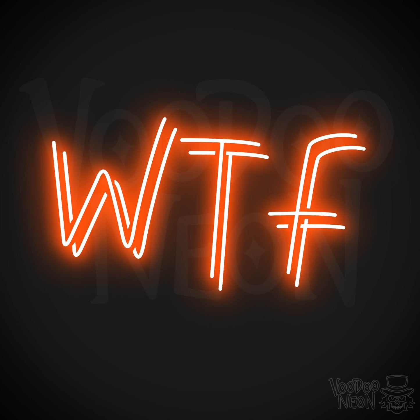 WTF LED Neon - Orange