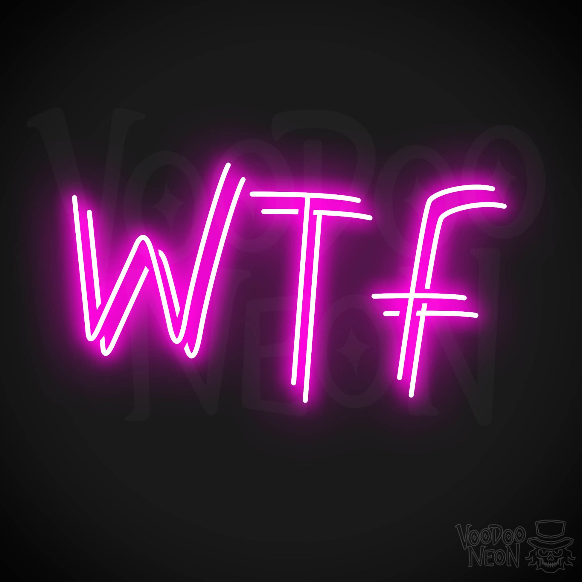 WTF LED Neon - Pink