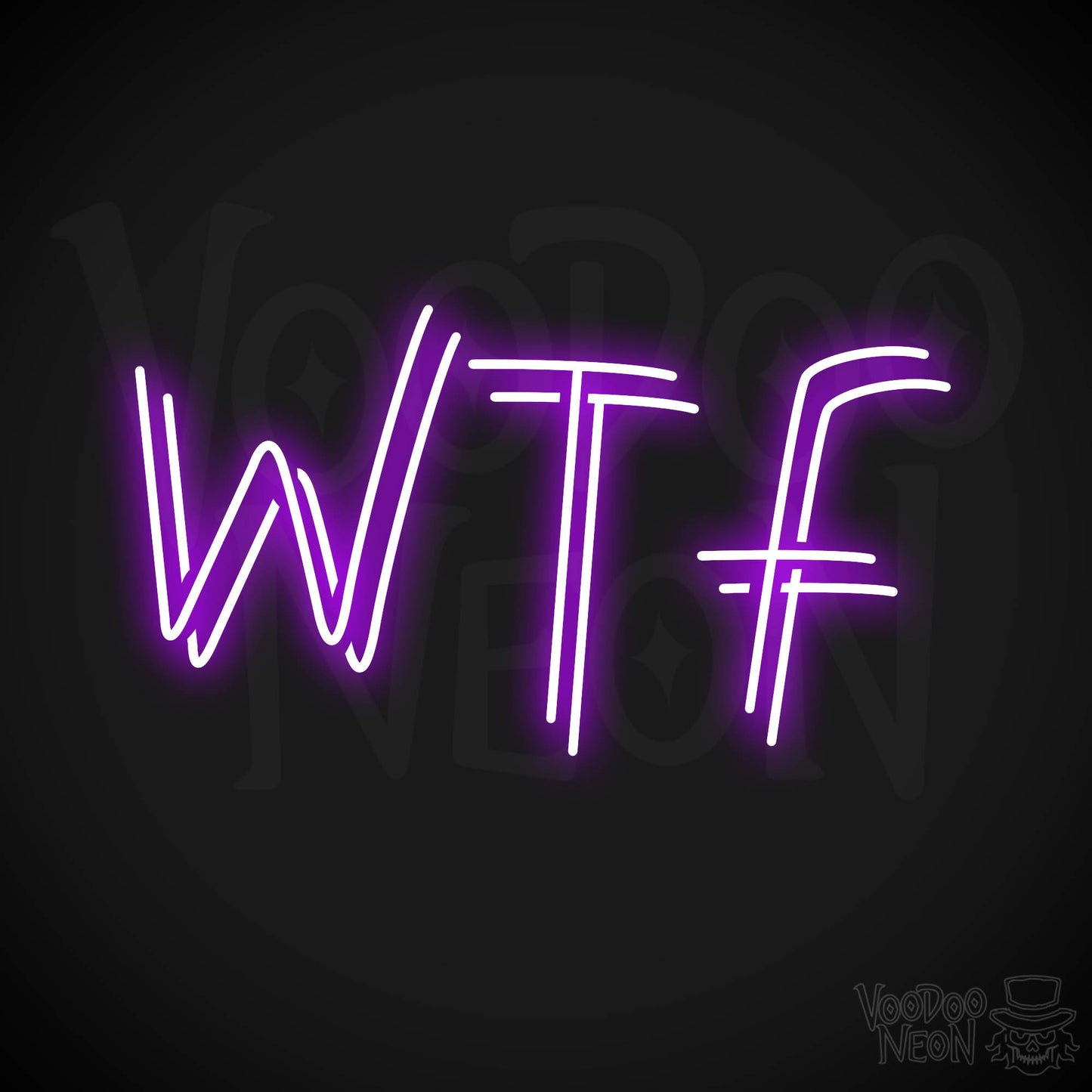 WTF LED Neon - Purple