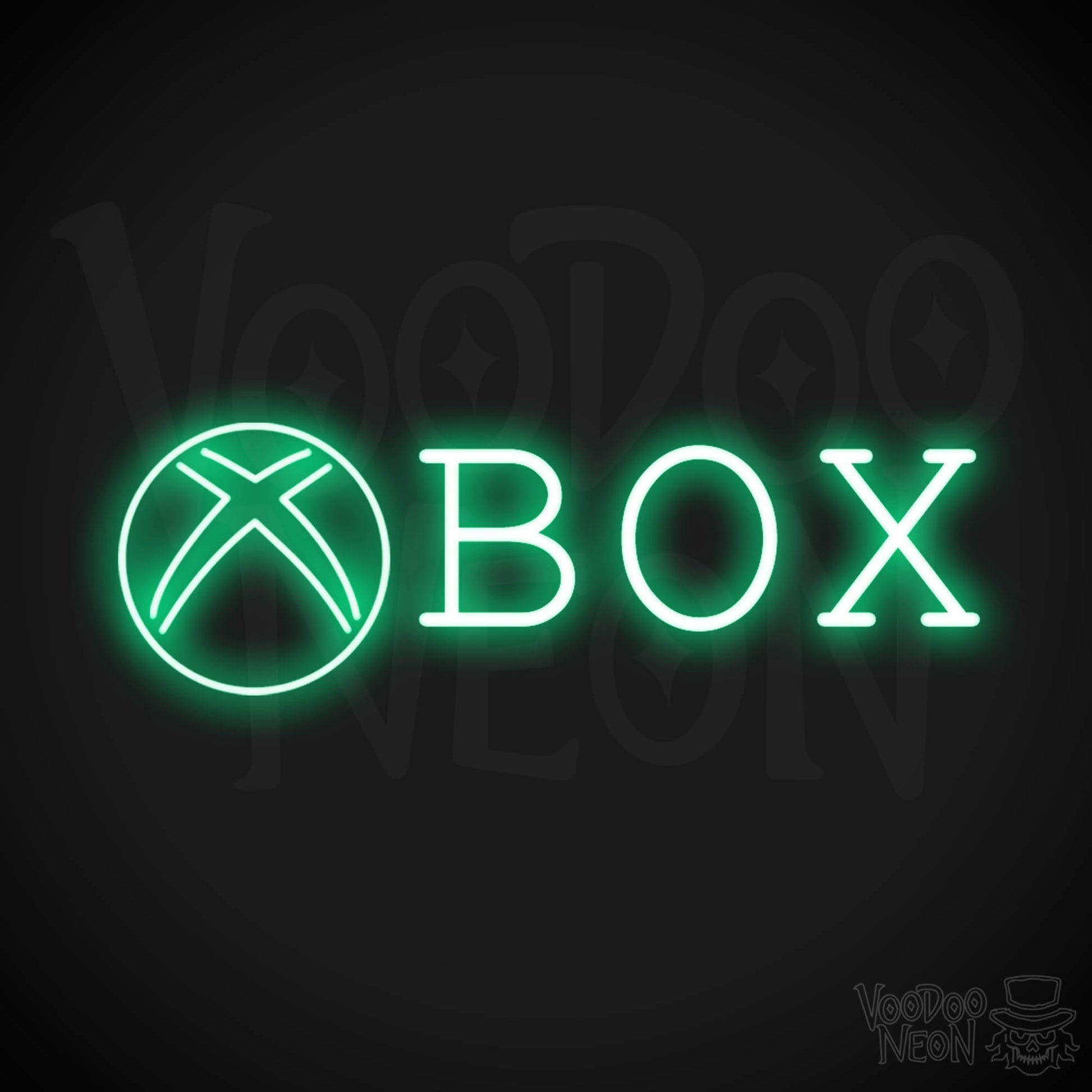 XBOX Neon Sign - Neon XBOX Sign - XBOX Decor - Color Green