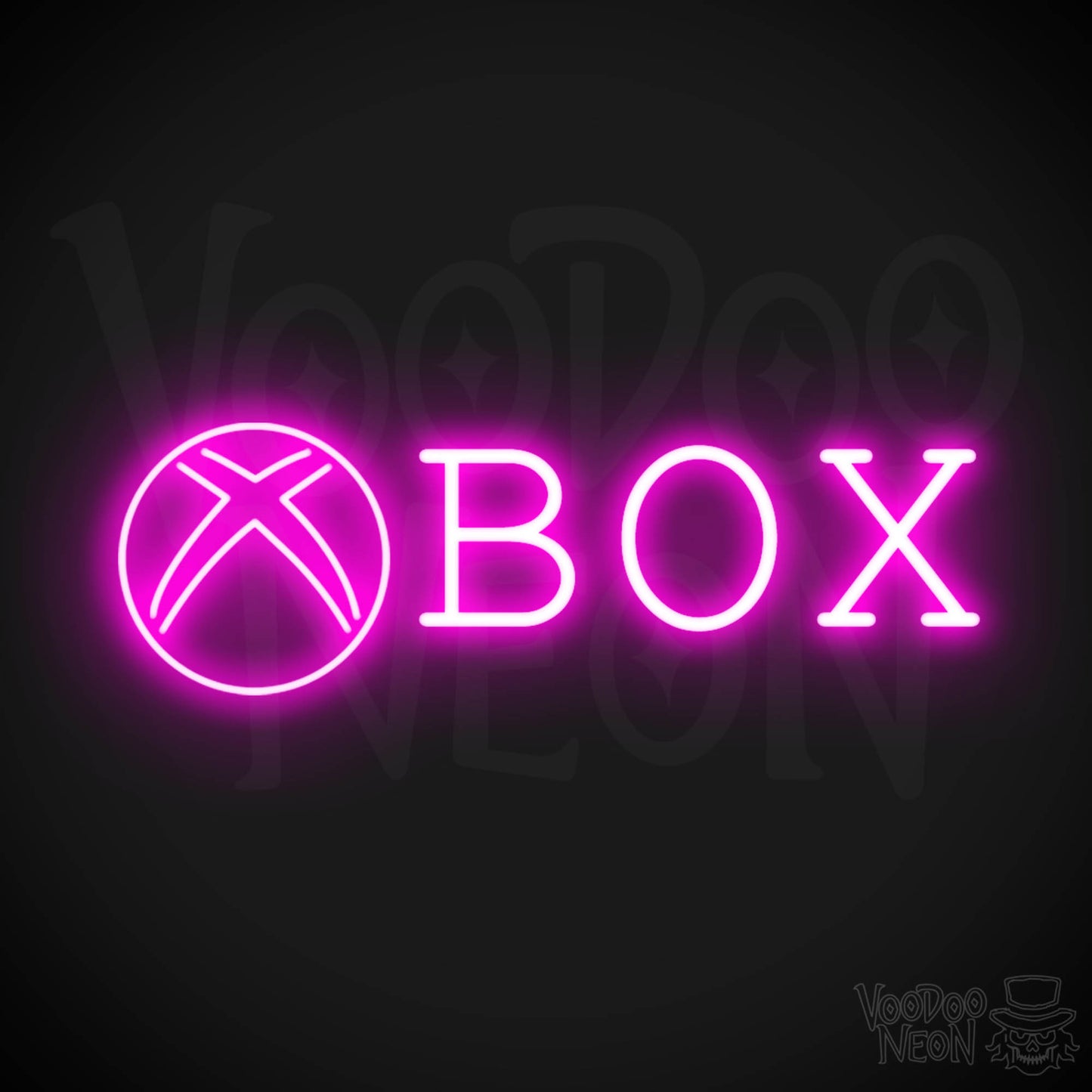 XBOX Neon Sign - Neon XBOX Sign - XBOX Decor - Color Pink