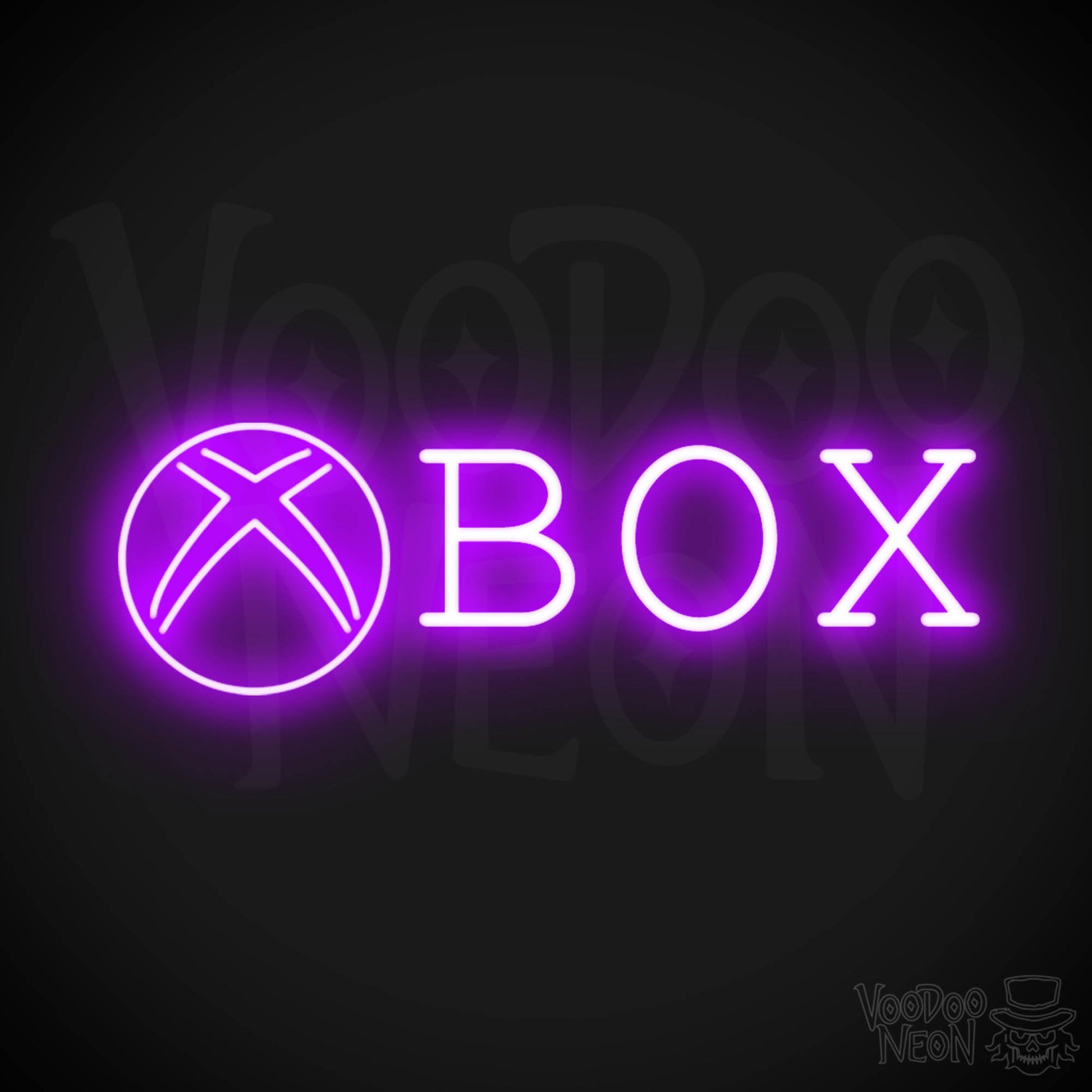 XBOX Neon Sign - Neon XBOX Sign - XBOX Decor - Color Purple
