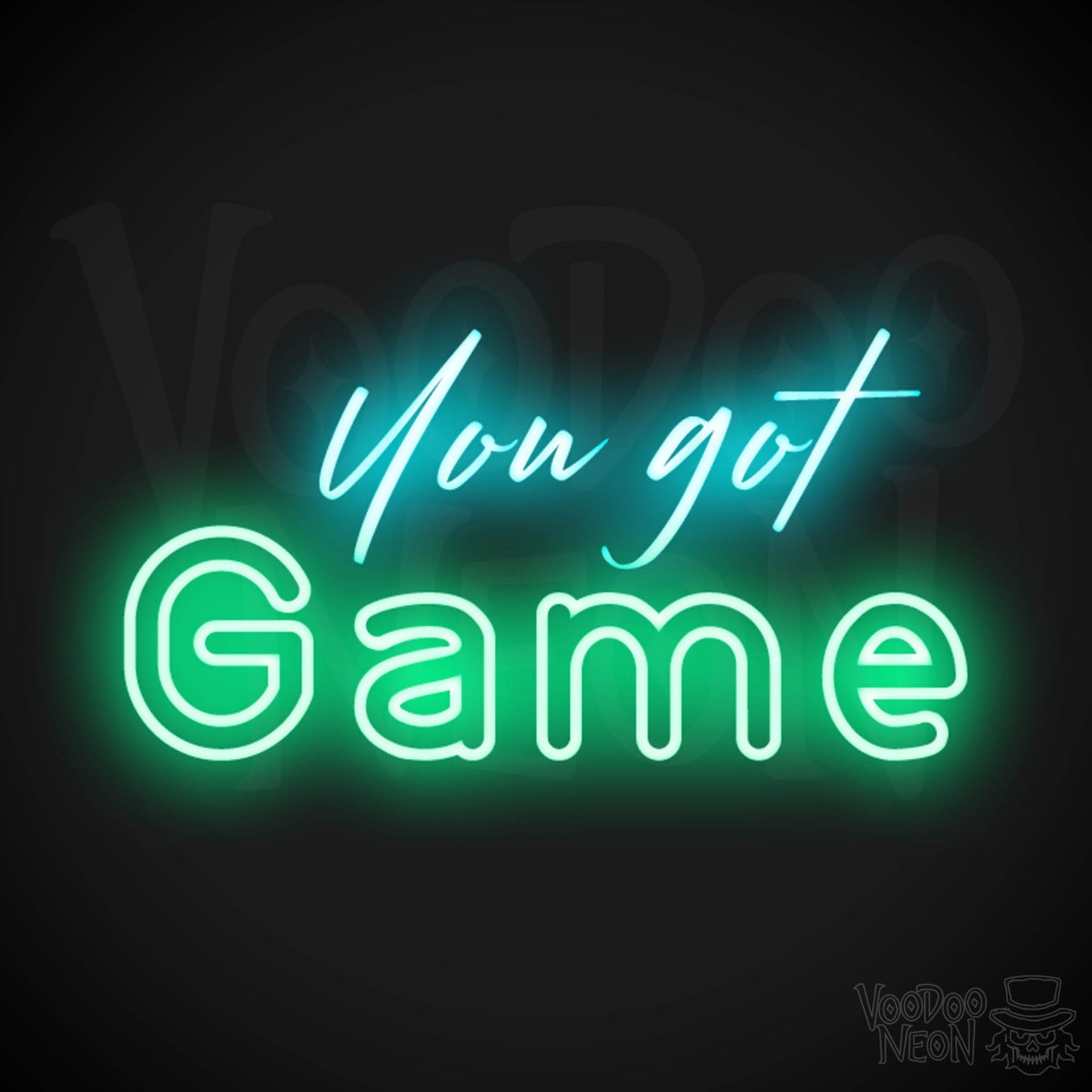 You Got Game Neon Sign - You Got Game Sign - Wall Art - Color Multi-Color