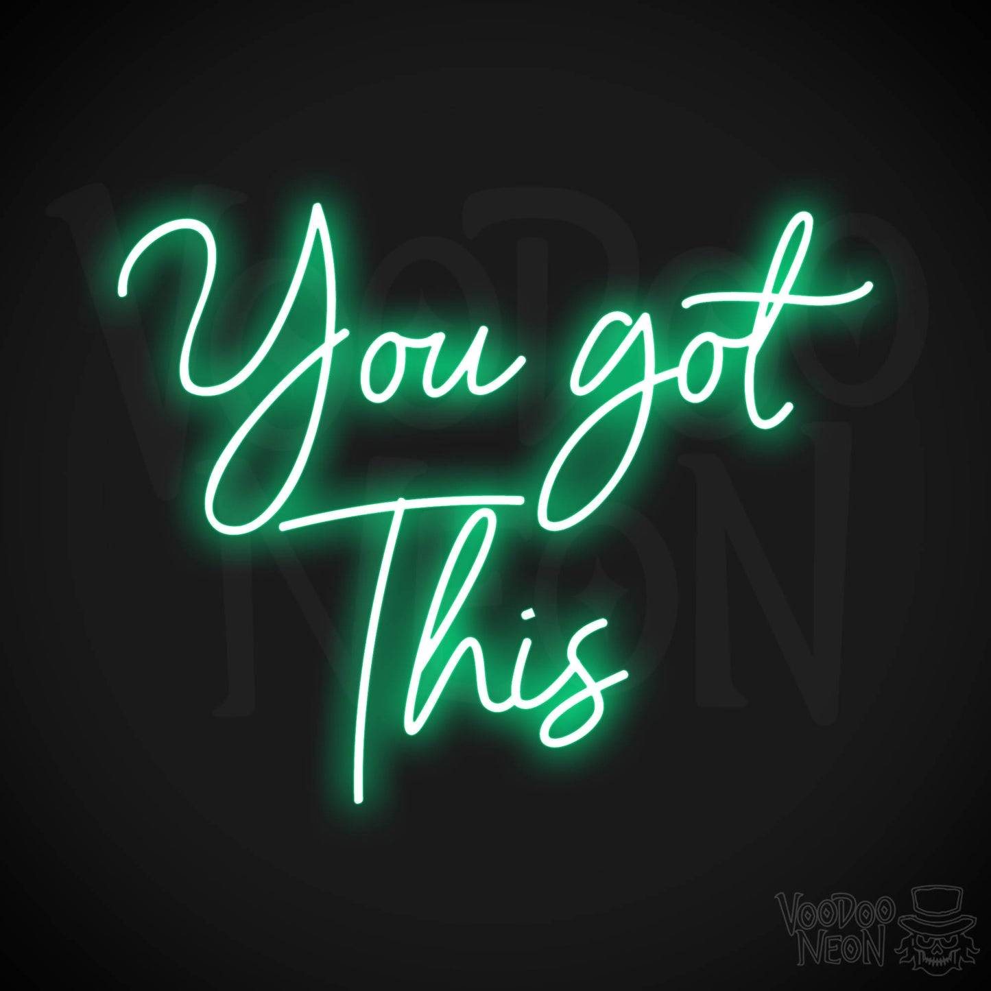 You Got This LED Neon - Green