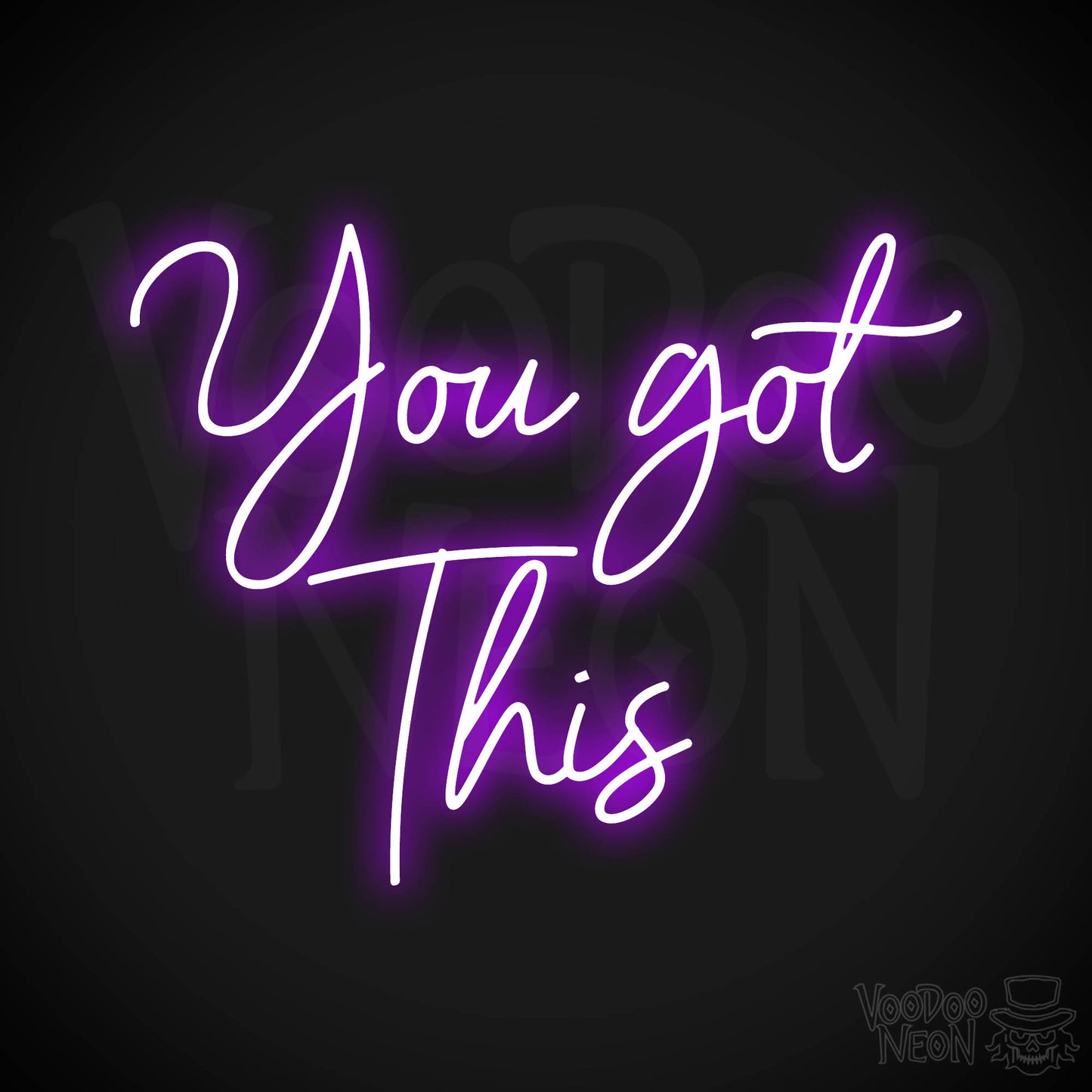 You Got This LED Neon - Purple