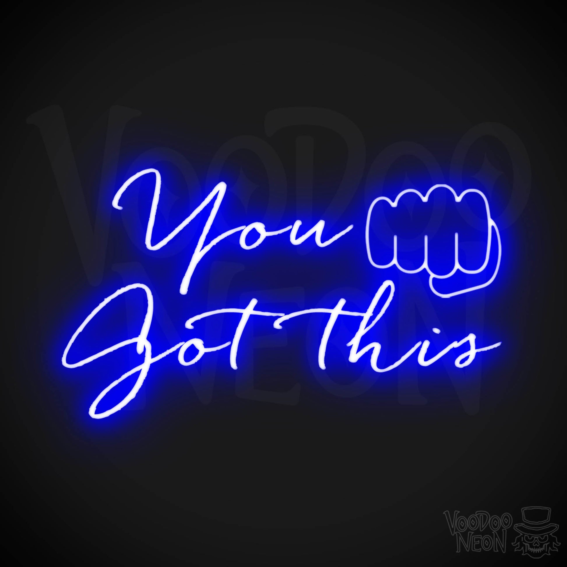 You've Got This Neon Sign - Neon You've Got This - Inspirational Signs - Color Dark Blue